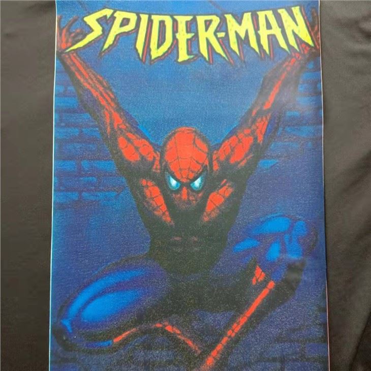 Screen Printing Spider Man
